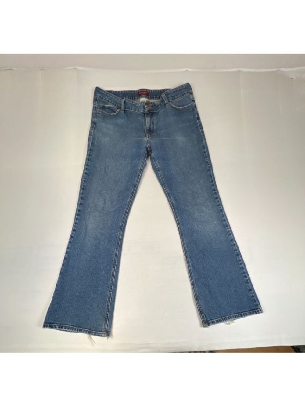 Levi's Womens Jeans 14 Medium Slender Boot Cut 526 Blue Denim Stretch Retro